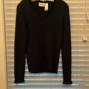 Liz Claiborne Sport sparkly sweater